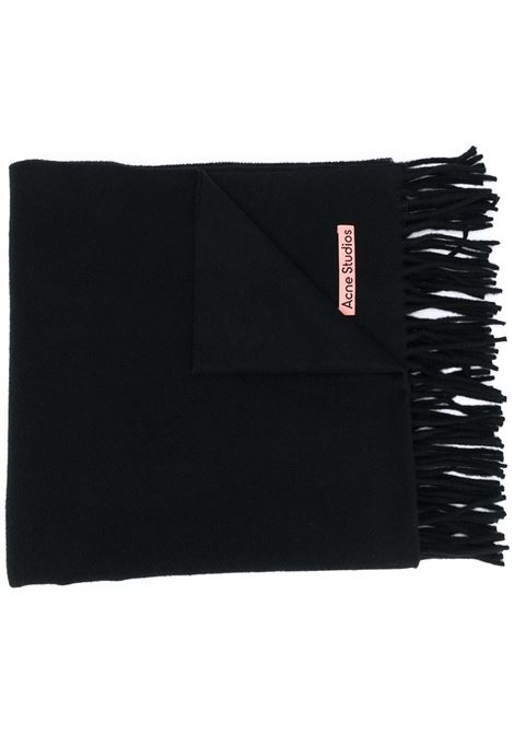 Black Canada New fringed scarf - unisex